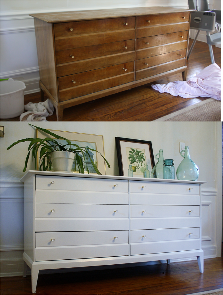 dresser before and after