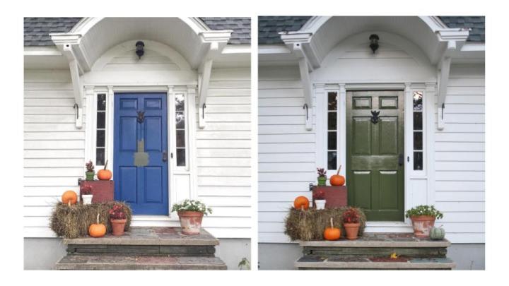 Painting the Door and Shutters: Part&nbsp;I