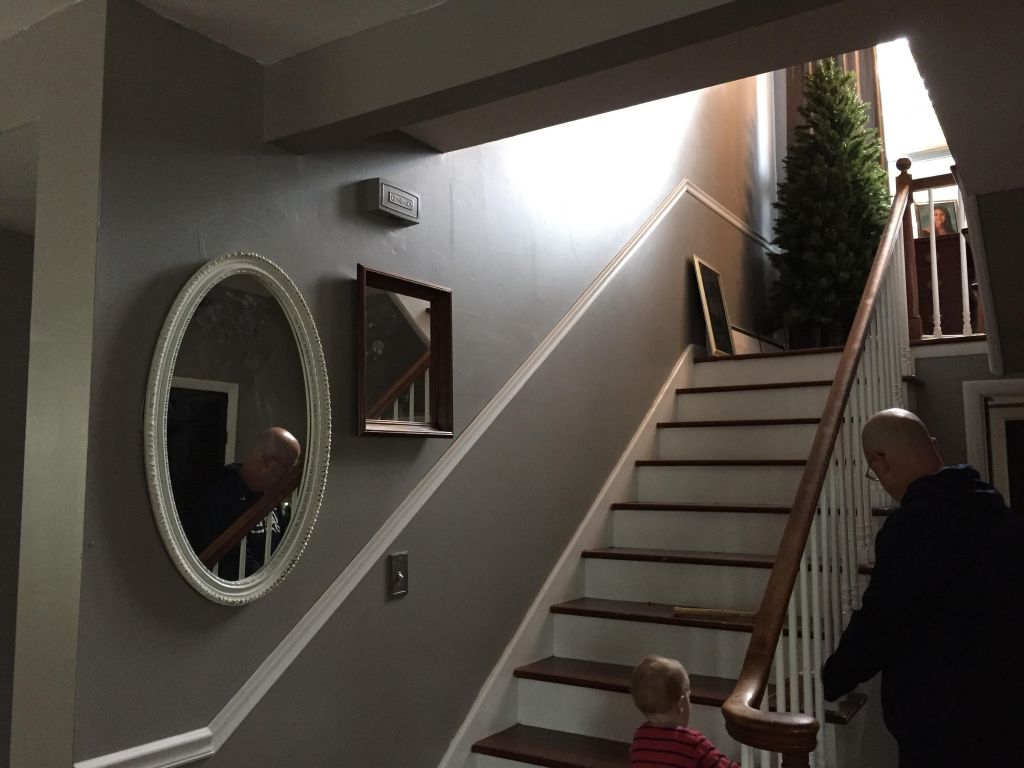 Staircase Mirror Gallery Wall DIY – Park and Division