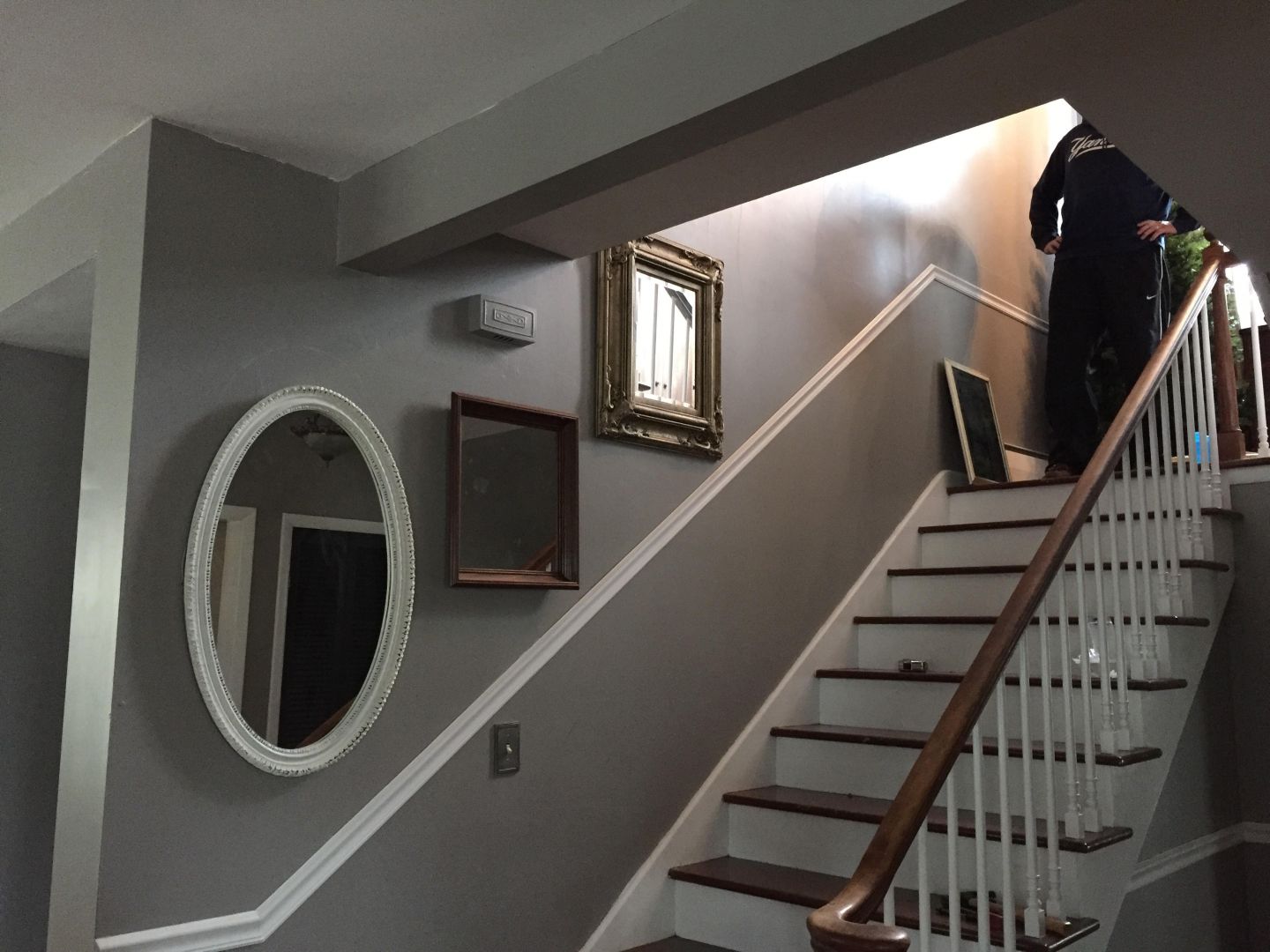 Staircase Mirror Gallery Wall DIY – Park and Division